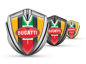 Bugatti Emblem Auto Abzeichen Moderner Look High-End Stil